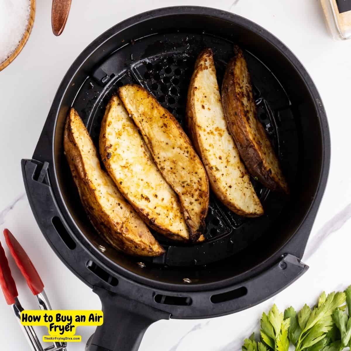 How to buy an air fryer, a simple guide for purchasing  including the different types of  fryers available, best features, and deals to look for