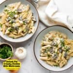 Instant Pot Creamy Chicken With Mushrooms.