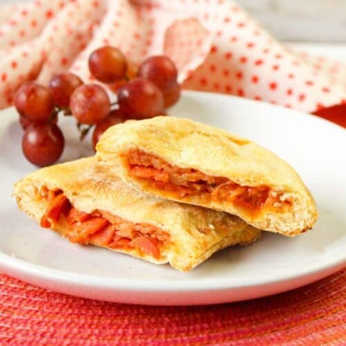 Air Fryer Homemade Pizza Pockets