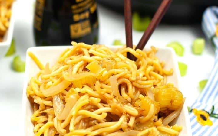15 Minute Instant Pot Chow Mein