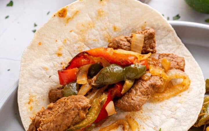 Air Fryer Beef Fajitas