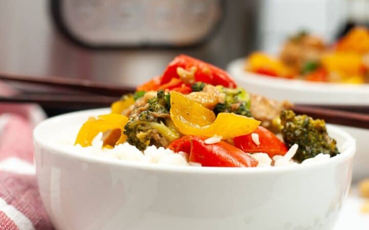 Instant Pot Cashew Chicken