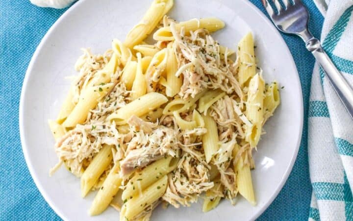 Slow Cooker (Crock Pot) Parmesan Garlic Chicken