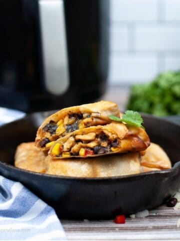 Air Fryer Southwestern Egg Rolls