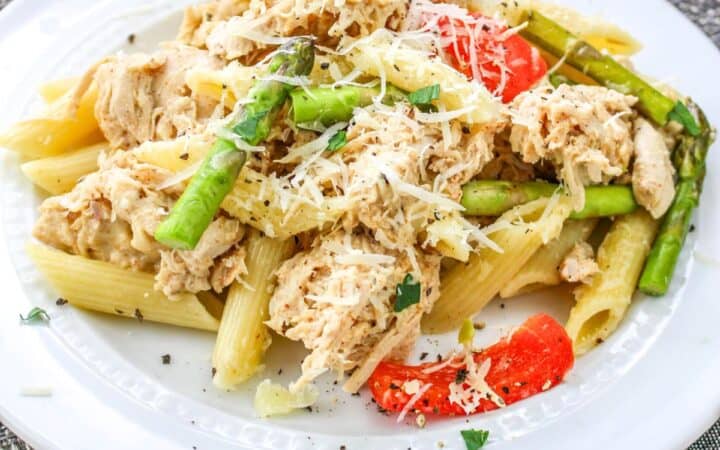 Crock Pot (slow cooker) Chipotle Chicken Pasta