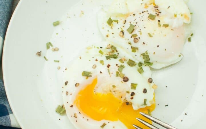 Easy Air Fryer Poached Eggs