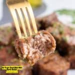 Air Fryer Steak Bites With Garlic Butter