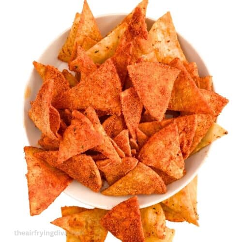 Air Fryer Copycat Doritos.