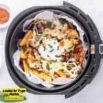 Loaded Air Fryer Nachos (with video)