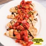 Favorite Grilled Bruschetta Chicken Recipe