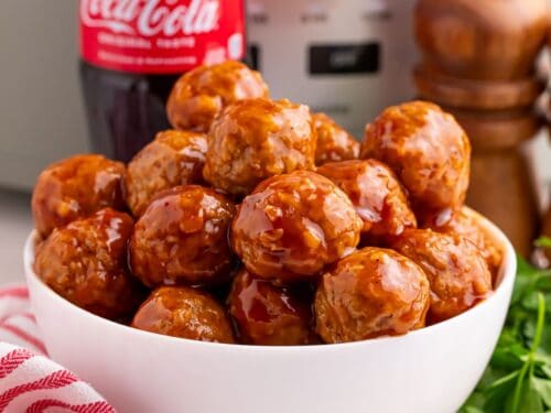 Crockpot Coca Cola Meatballs (3 ingredients)