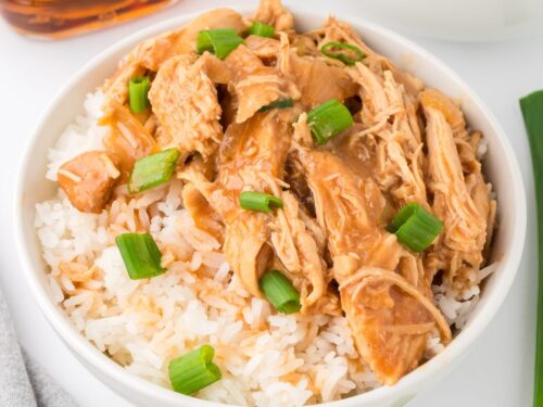 Bourbon Chicken Crockpot Slow Cooker Recipe