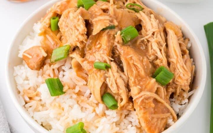 Bourbon Chicken Crockpot Slow Cooker Recipe