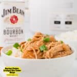 Bourbon Chicken Crockpot Slow Cooker Recipe