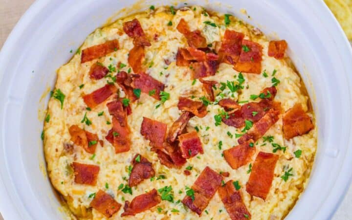 Crock Pot Jalapeno Popper Dip Recipe (slow cooker)
