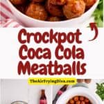 Crockpot Coca Cola Meatballs