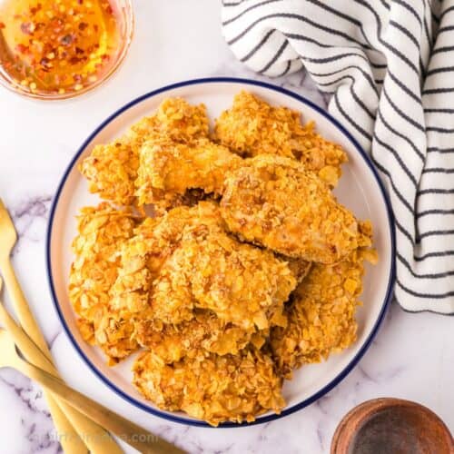 Air Fryer Cornflake Chicken Tenders