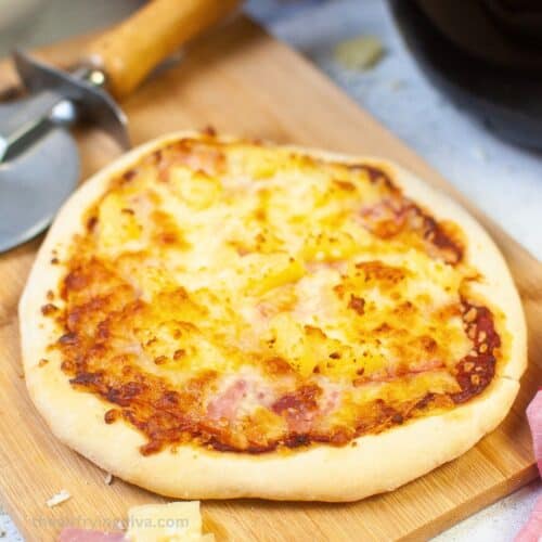 Air Fryer Hawaiian Style Pizza