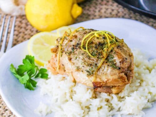 Crockpot Lemon Pepper Chicken