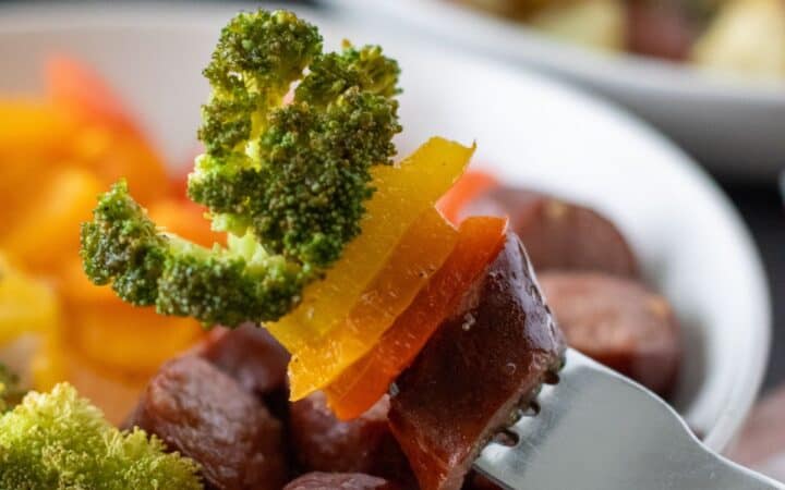 Polish Sausage Sheet Pan Dinner