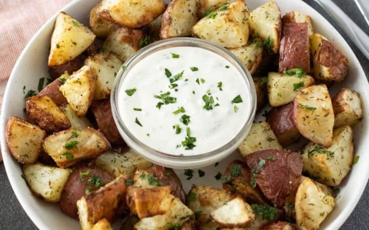 Air Fryer Ranch Potatoes