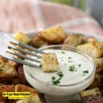 Air Fryer Ranch Potatoes