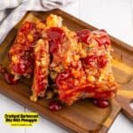 Crockpot Barbecued Ribs With Pineapple