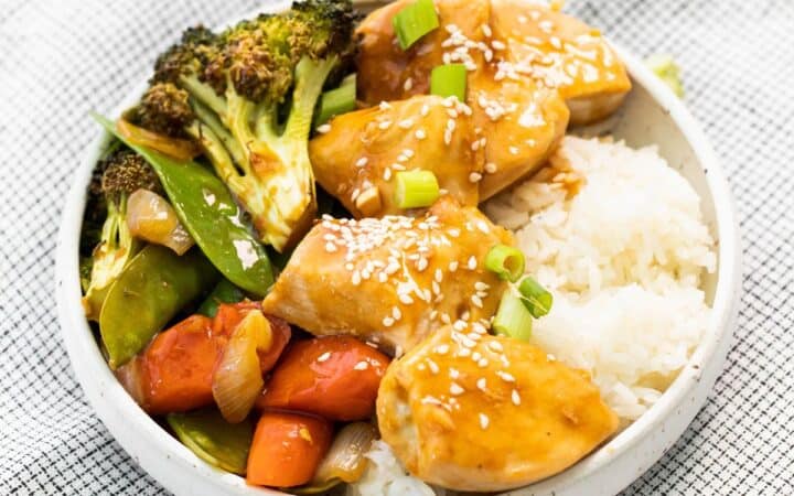 Sheet Pan Teriyaki Chicken with Vegetables