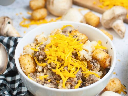 Air Fryer Tater Tot Casserole