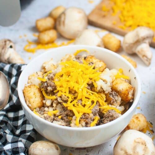 Air Fryer Tater Tot Casserole