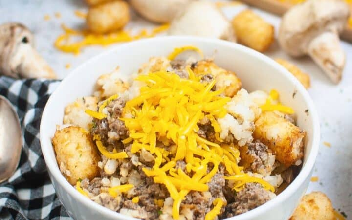 Air Fryer Tater Tot Casserole