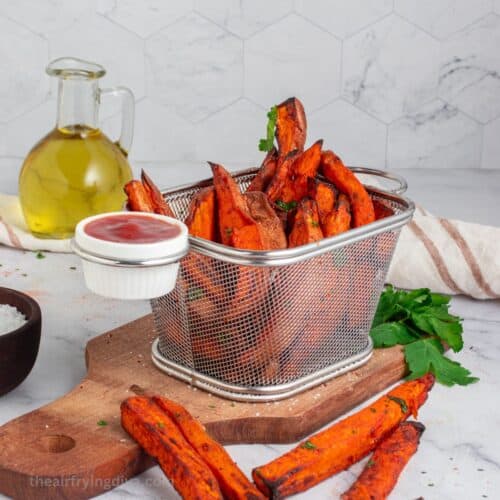 Air Fryer Sweet Potato Wedges