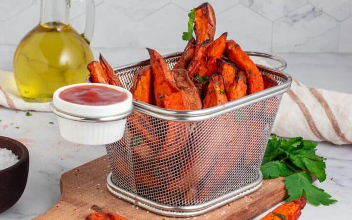 Air Fryer Sweet Potato Wedges