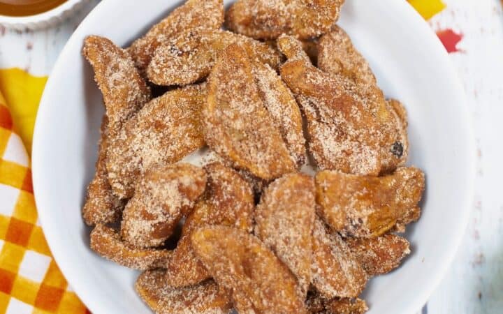 Air Fryer Pumpkin Spice Apple Fries