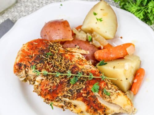 Crockpot Chicken and Potato Dinner