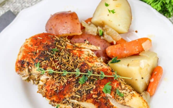 Crockpot Chicken and Potato Dinner