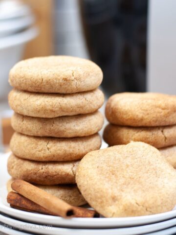 Air Fryer Snickerdoodle Cookies