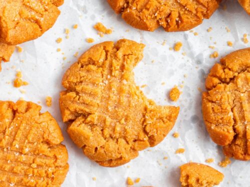 Air Fryer Peanut Butter Cookies