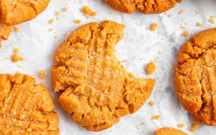 Air Fryer Peanut Butter Cookies