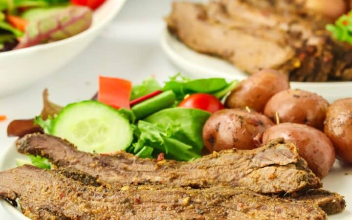 Slow Cooker Smoked Beef Brisket