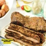 Slow Cooker Smoked Beef Brisket