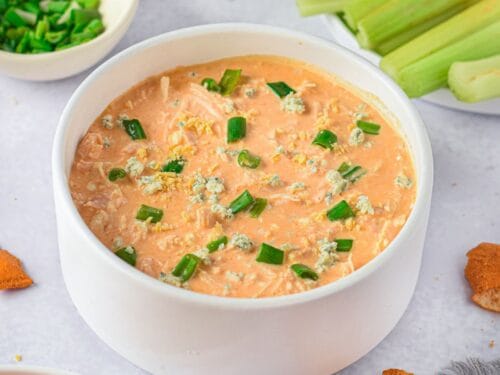 Instant Pot Buffalo Chicken Dip