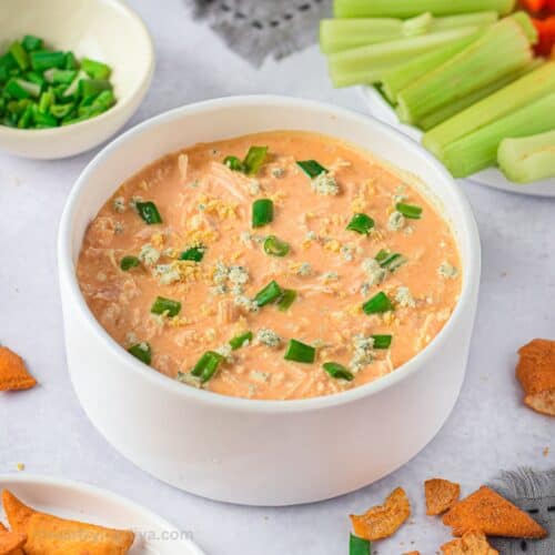 Instant Pot Buffalo Chicken Dip