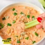 Instant Pot Buffalo Chicken Dip