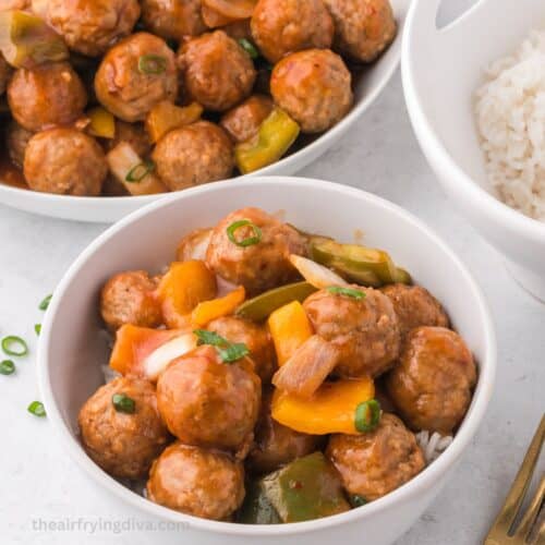 Crockpot Sweet and Sour Meatballs