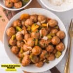 Crockpot Sweet and Sour Meatballs