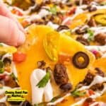 Cheesy Sheet Pan Nachos