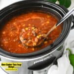 Slow Cooker Taco Soup Recipe