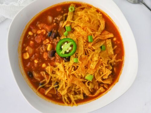 Slow Cooker Taco Soup Recipe