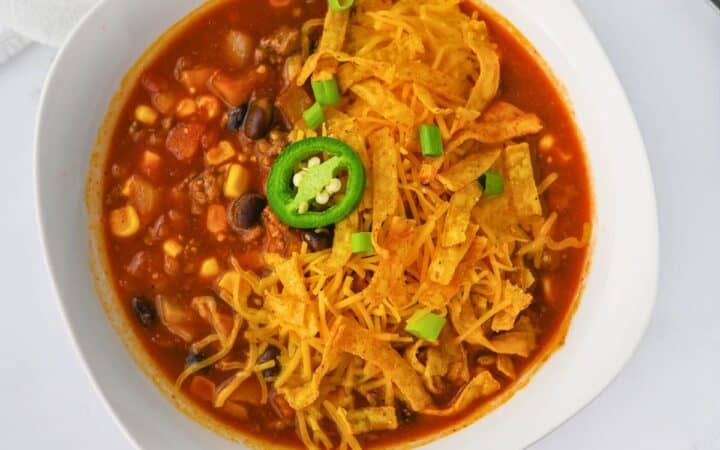 Slow Cooker Taco Soup Recipe